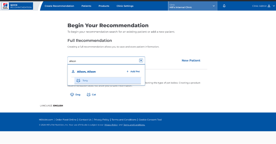 How to Begin Your Full Recommendation